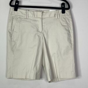 New LOFT Marisa 10" Modern Stretch Shorts Women's Size 4